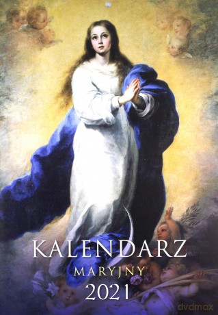 Kalendarz Maryjny 2021 ścienny [KALENDARZ]