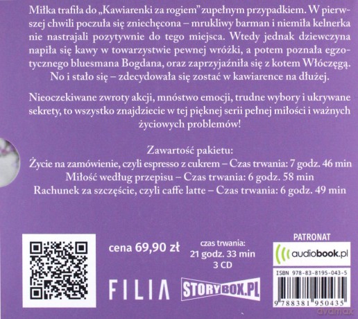 Kawiarenka za rogiem - Karolina Wilczyńska [AUDIOBOOK]