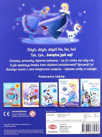 Kraina Lodu Przygoda Olafa Już święta! ZIM-9103 [KSIĄŻKA]