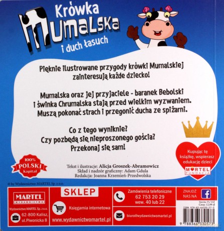 Krówka Mumalska i duch łasuch - Alicja Groszek-Abramowicz [KSIĄŻKA]