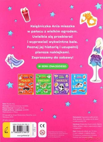 Księżniczka. Moc naklejek [KSIĄŻKA]