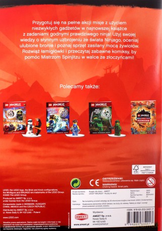 LEGO Ninjago Ruszaj do akcji! BOA-6701 [KSIĄŻKA]