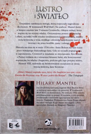 Lustro i światło. Tomasz Cromwell (Tom 3) - Hilary Mantel [KSIĄŻKA]