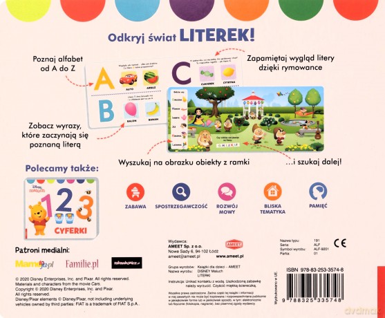 Maluch Literki ALF-9201 [KSIĄŻKA]