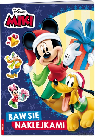 Miki Baw się naklejkami STJ-9105 [KSIĄŻKA]