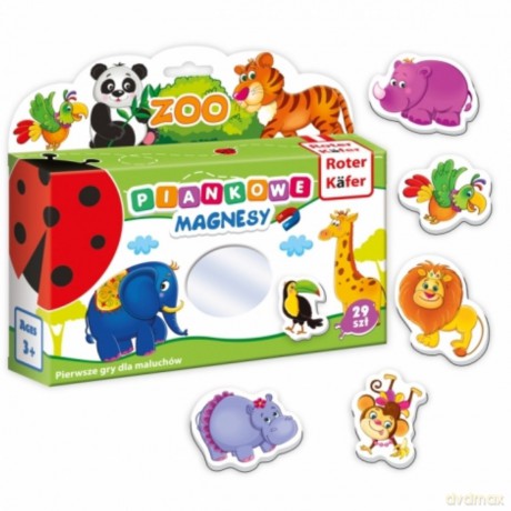 Mój mały świat magnesów Zoo RK3020-03 [PUZZLE]
