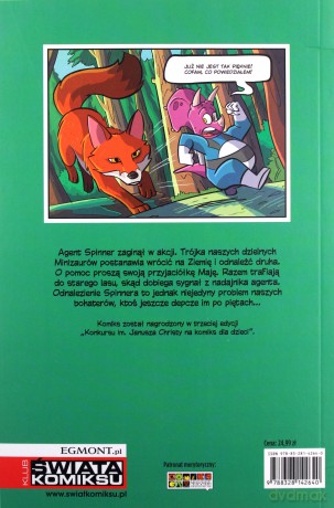 Operacja Las. Maja i Minizaury (Tom 3) - Kajetan Wykurz [KOMIKS]
