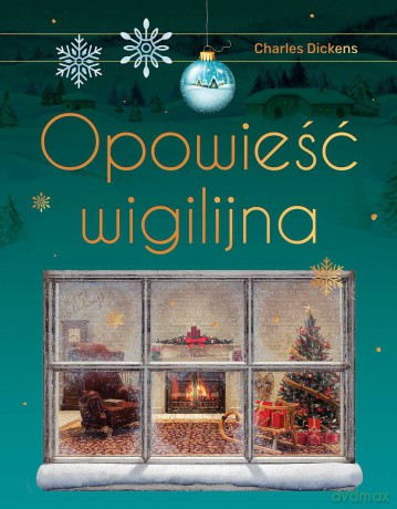 Opowieść wigilijna wyd. ekskluzywne - Charles Dickens [KSIĄŻKA]