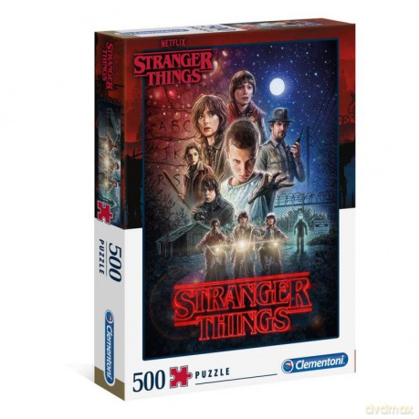 CLEMENTONI 500 el. Stranger Things 35086 [PUZZLE]