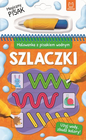 Szlaczki. Malowanka z pisakiem wodnym [KSIĄŻKA]