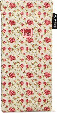 Vintage B Etui na okulary kwiaty GB004