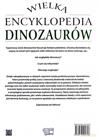 Wielka encyklopedia dinozaurów [KSIĄŻKA]