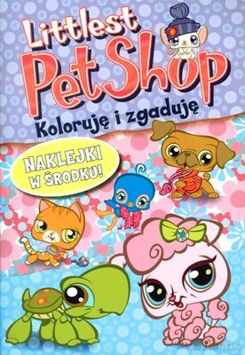 Littlest Pet Shop Koloruję i Zgaduję (broszurowa) [KSIĄŻKA]