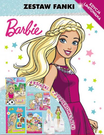 Zestaw fanki Barbie tbcZ ST-1103 [KSIĄŻKA]