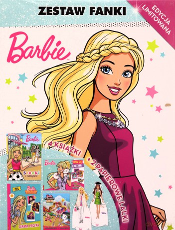Zestaw fanki Barbie tbcZ ST-1103 [KSIĄŻKA]