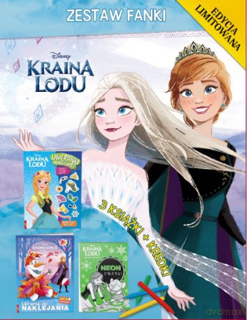 Zestaw fanki Kraina Lodu tbc Z ST-9106 [KSIĄŻKA]