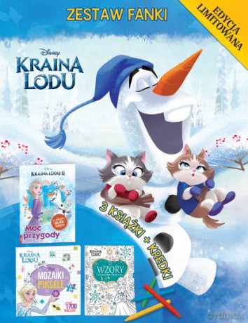 Zestaw fanki Kraina Lodu tbc Z ST-9107 [KSIĄŻKA]