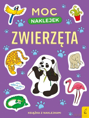Zwierzęta. Moc naklejek [KSIĄŻKA]