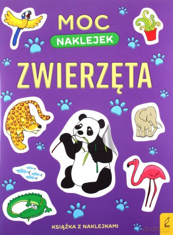 Zwierzęta. Moc naklejek [KSIĄŻKA]