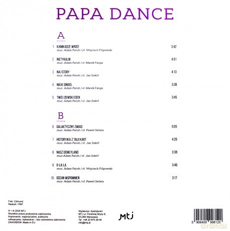 Papa Dance: The best - Nasz Disneyland [Winyl]
