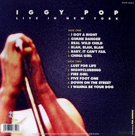 Iggy Pop: Live in New York [Winyl]
