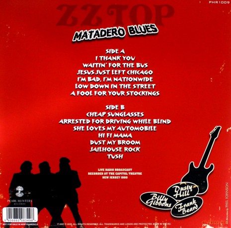 ZZ Top: Matadero Blues [Winyl]