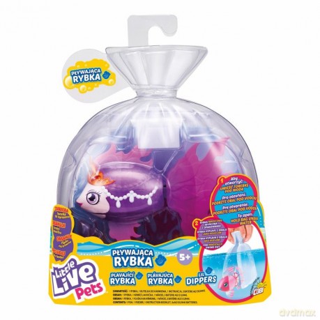 Figurka interaktywna Little Live Pets Pływająca Rybka Seaqueen [FIGURKA]