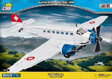HC WWII Junkers JU 52/3M 542 el. [KLOCKi]