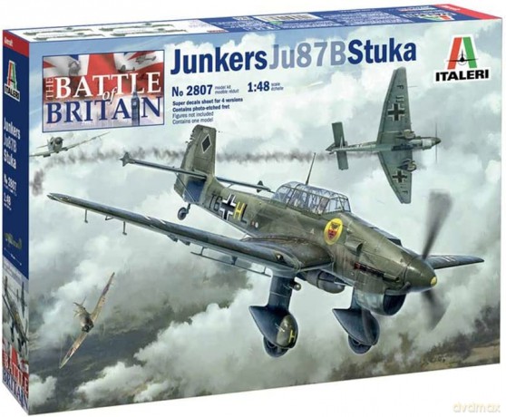 Model plastkowy Junkers JU-87 B Stuka Battle of Britan