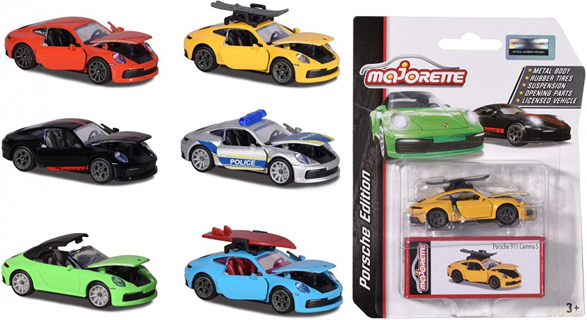 Pojazd Majorette Porsche Deluxe 6 rodzajów