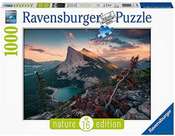 RAVENSBURGER 1000 el. Wieczór w Górach Skalistych [PUZZLE]