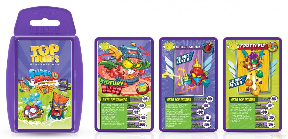 Top Trumps Super Zings Seria 5 [GRA]