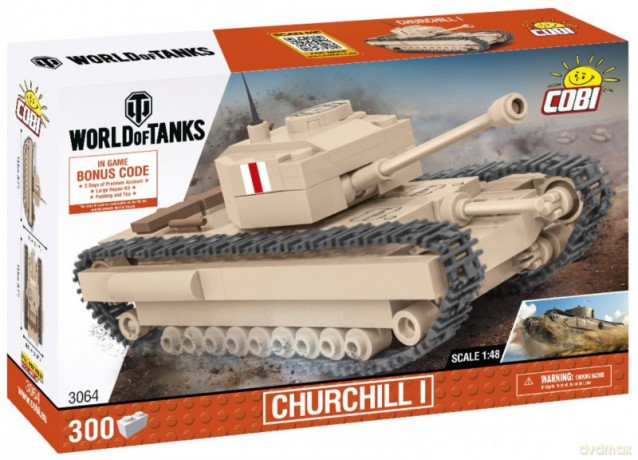 WOT Churchill I 1/48 [KLOCKi]