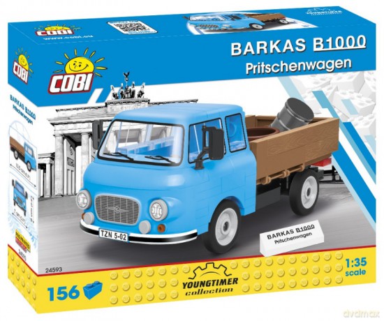 Youngtimer Barkas B1000 Pritischenwagen 156 el. [KLOCKi]