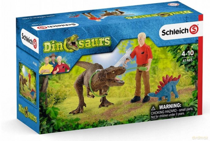 Zestaw Atak Tyrannosaurusa Rexa Dinosaurus [FIGURKA]