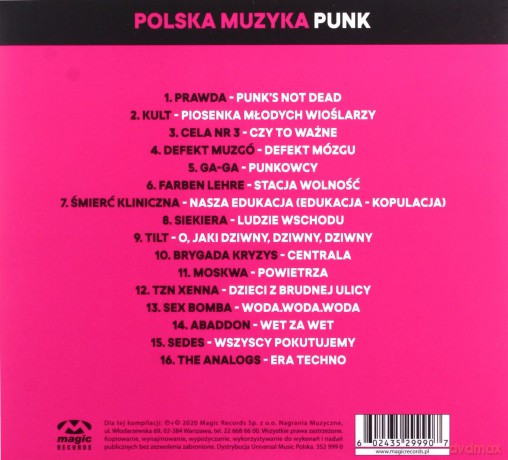 Polska Muzyka Punk [CD]