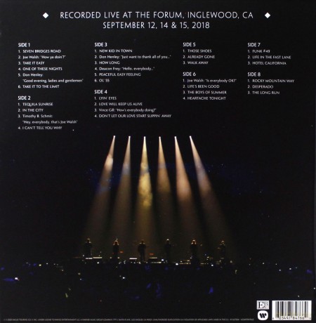 The Eagles: Live From The Forum Mmxviii [4xWinyl]