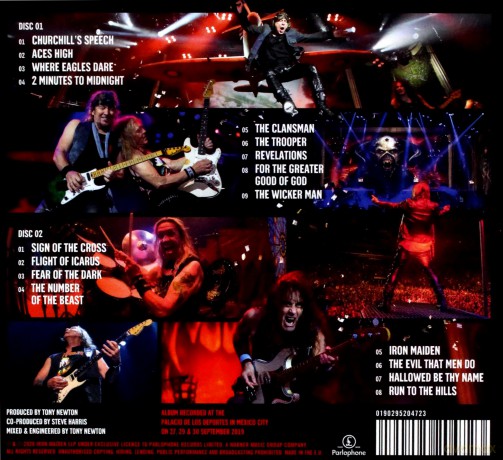 Iron Maiden: Nights Of The Dead - Legacy Of The Beast, Live In Mexico City [2CD]