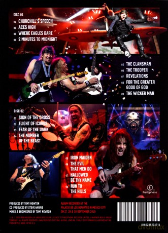 Iron Maiden: Nights Of The Dead - Legacy Of The Beast, Live In Mexico City (Deluxe) [2CD]