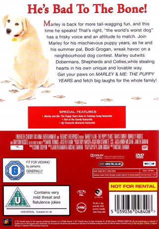Marley & Me: The Puppy Years [DVD]