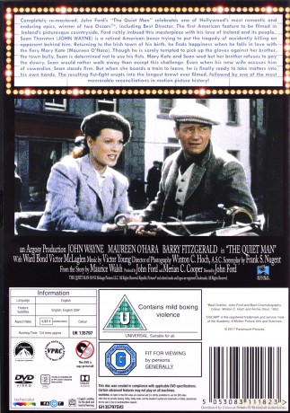 The Quiet Man (Spokojny człowiek) [DVD]