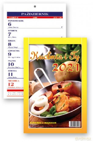 Kalendarz 2021 KL03 Kuchnia i Ty z magnesem [KALENDARZ]