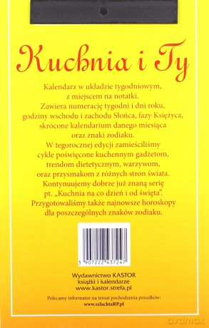 Kalendarz 2021 KL03 Kuchnia i Ty z magnesem [KALENDARZ]