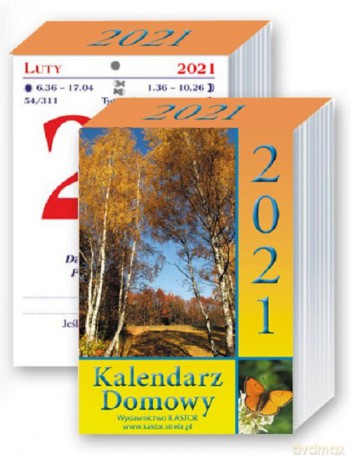 Kalendarz 2021 KL04 Kalendarz Domowy [KALENDARZ]