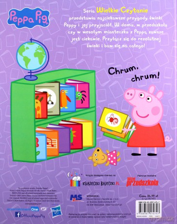 Peppa Pig Wielkie czytanie Wesołe bajki o Peppie [KSIĄŻKA]