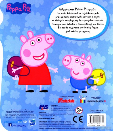 Peppa Pig Wyprawy pełne przygód [KSIĄŻKA]