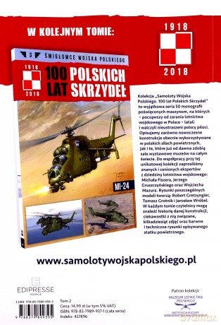 Samoloty Wojska Polskiego 100 lat polskich skrzydeł (Tom 2) [KSIĄŻKA]
