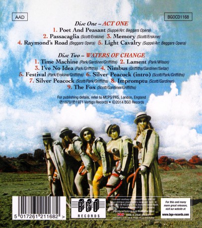 Beggars Opera: Act One / Waters Of Change [2CD]