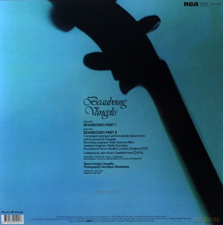 Vangelis: Beaubourg (Coloured) [Winyl]