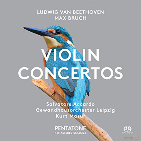 Gewandhausorchester Leipzig Salvatore Accardo Kurt Masur: Beethoven Bruch Violin Concertos [CD]